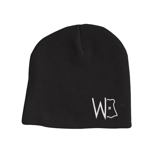 GHOST EMBROIDERED BEANIE