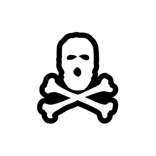 MASK AND BONES STICKER